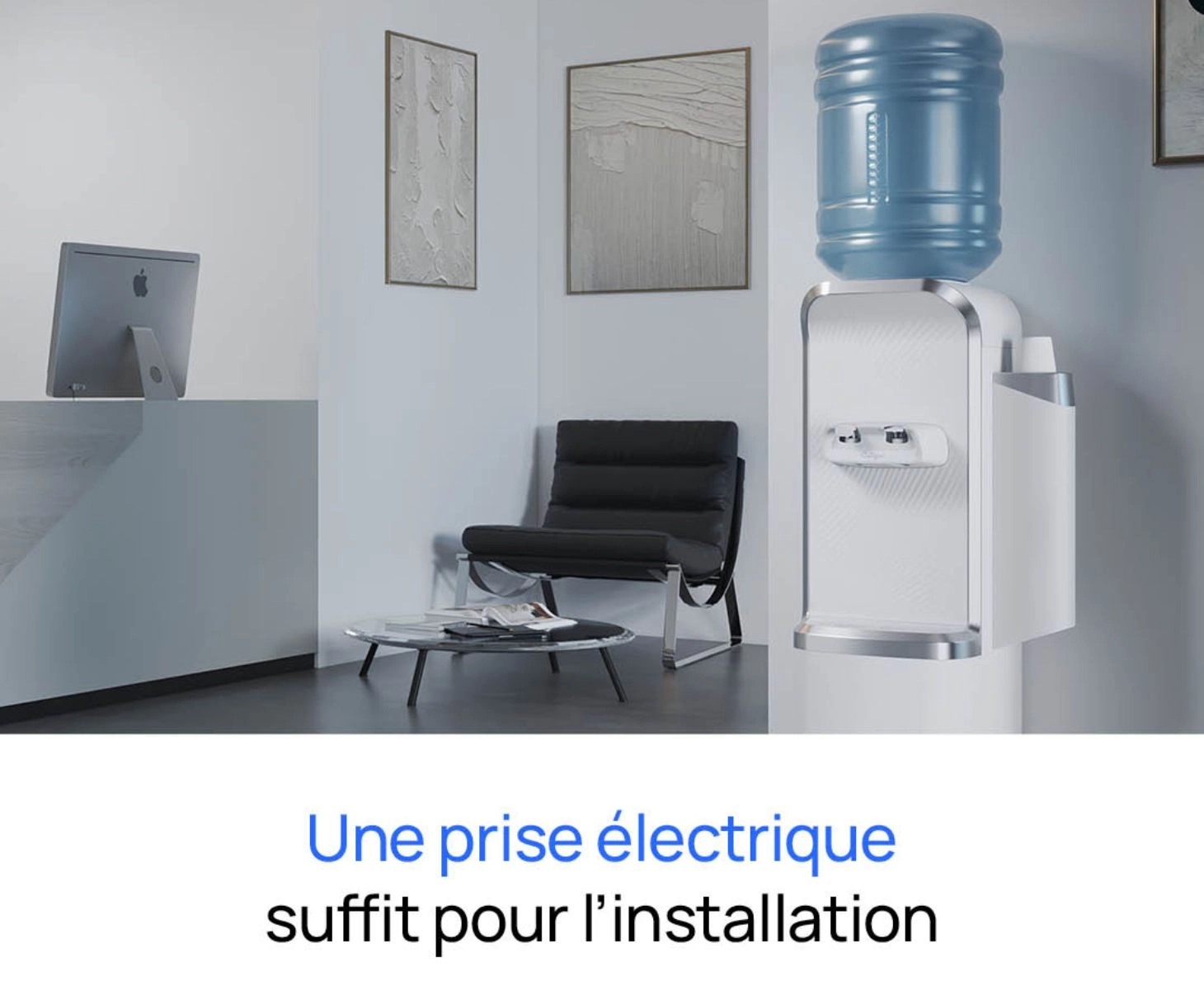 CB Premium Fontaine à eau bonbonne Culligan