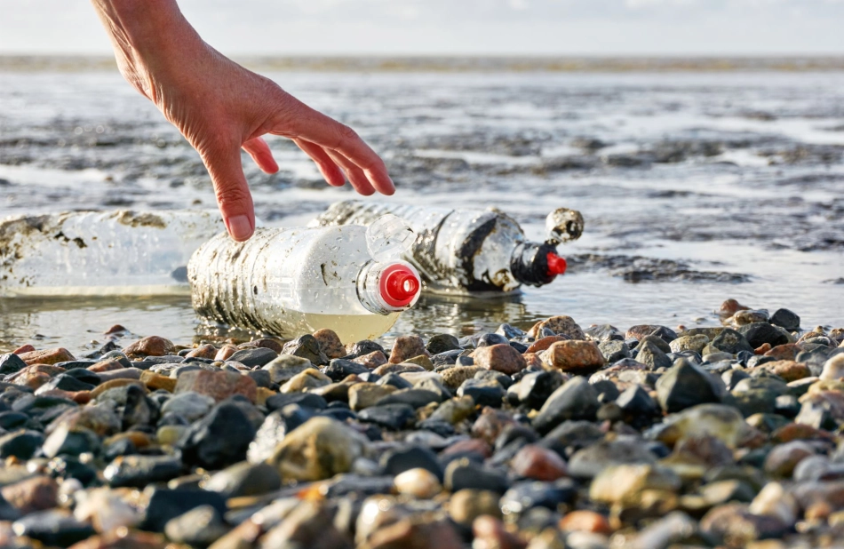 pollution plastique bouteille eau