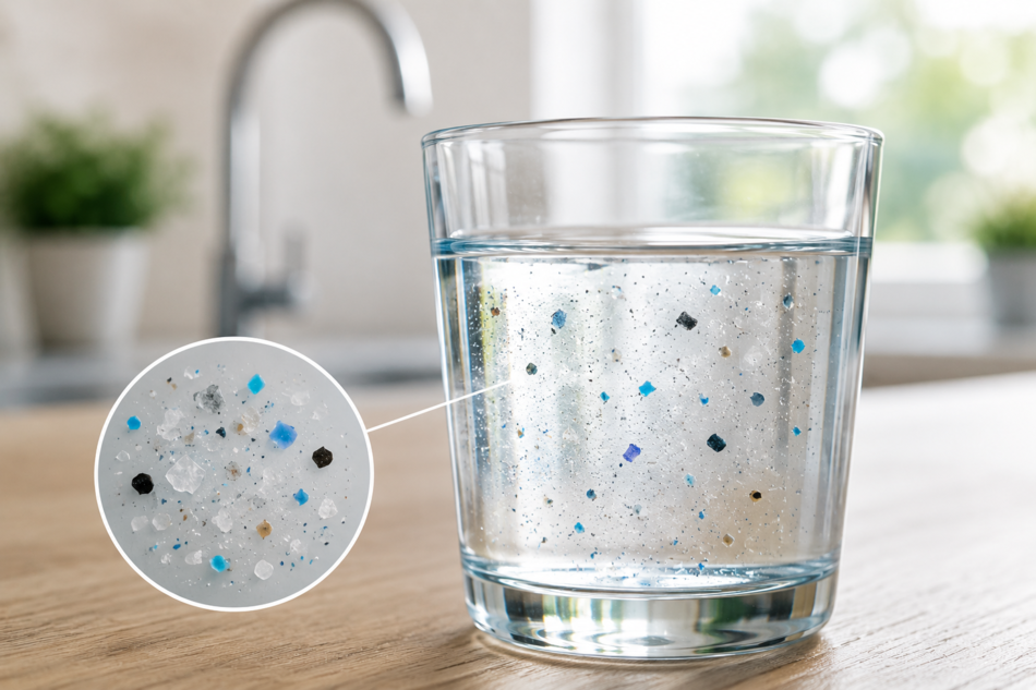 polluants microplastiques eau