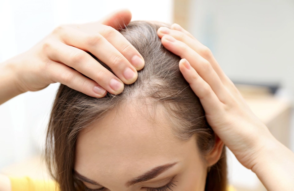 perte cheveux calcaire