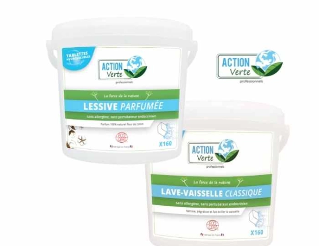 Lessive et tablettes lave vaisselle Culligan