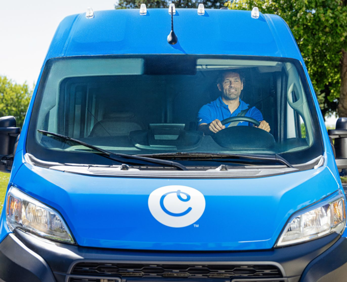 Service tech van
